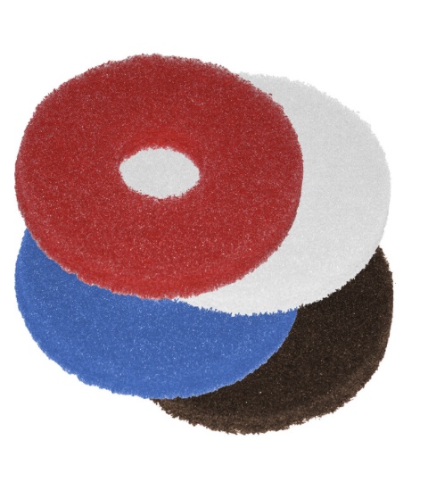 Variety of colours of Disc Pads for Cleafix Toto Scrubber